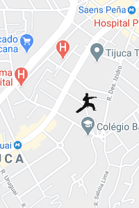 Localização da academia Imagem do mapa da localização da academia Shidokan